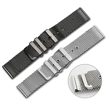 Milanese Watch Band 18/20/22/24mm Waterproof Watchband Stainless Steel Watch Strap Replacement Wrist Bracelet Watch Accessories 
Milanese Watch Band 18/20/22/24mm Waterproof Watchband Stainless Steel Watch Strap Replacement Wrist Bracelet Watch Accessories
