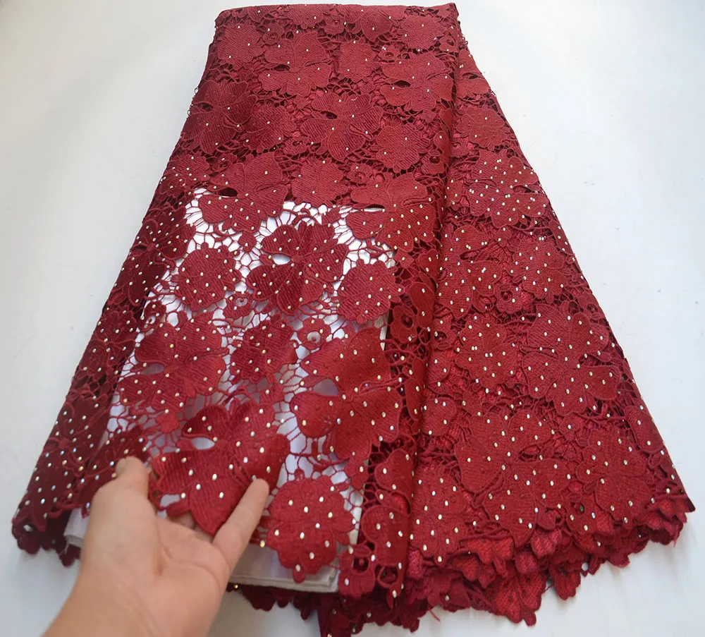 High Quality African Milk Wire Cord Lace Fabric Latest Nigerian French Network Cord Lace Fabric With Stones For Dress
High Quality African Milk Wire Cord Lace Fabric Latest Nigerian French Network Cord Lace Fabric With Stones For Dress