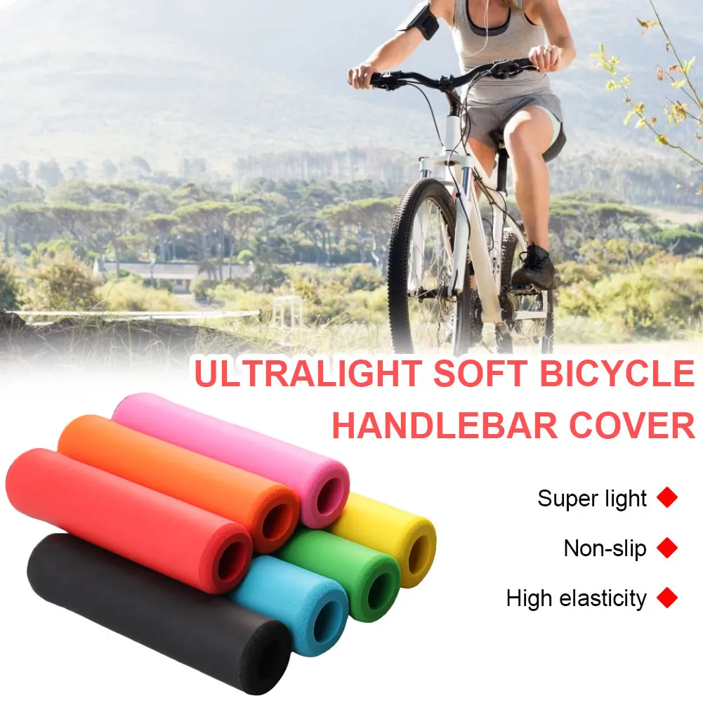 Bicycle Handlebar Cover Ultralight Soft Foam Silicone Sponge Gear Handle Anti-Skid Dead Speed Grip For Road Mountain Bike
Bicycle Handlebar Cover Ultralight Soft Foam Silicone Sponge Gear Handle Anti-Skid Dead Speed Grip For Road Mountain Bike