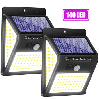 Solar Lights Outdoor, 140LED with PIR Solar Motion Sensor Security Lights, Wall Lights for Garden, Patio, Yard
Solar Lights Outdoor, 140LED with PIR Solar Motion Sensor Security Lights, Wall Lights for Garden, Patio, Yard