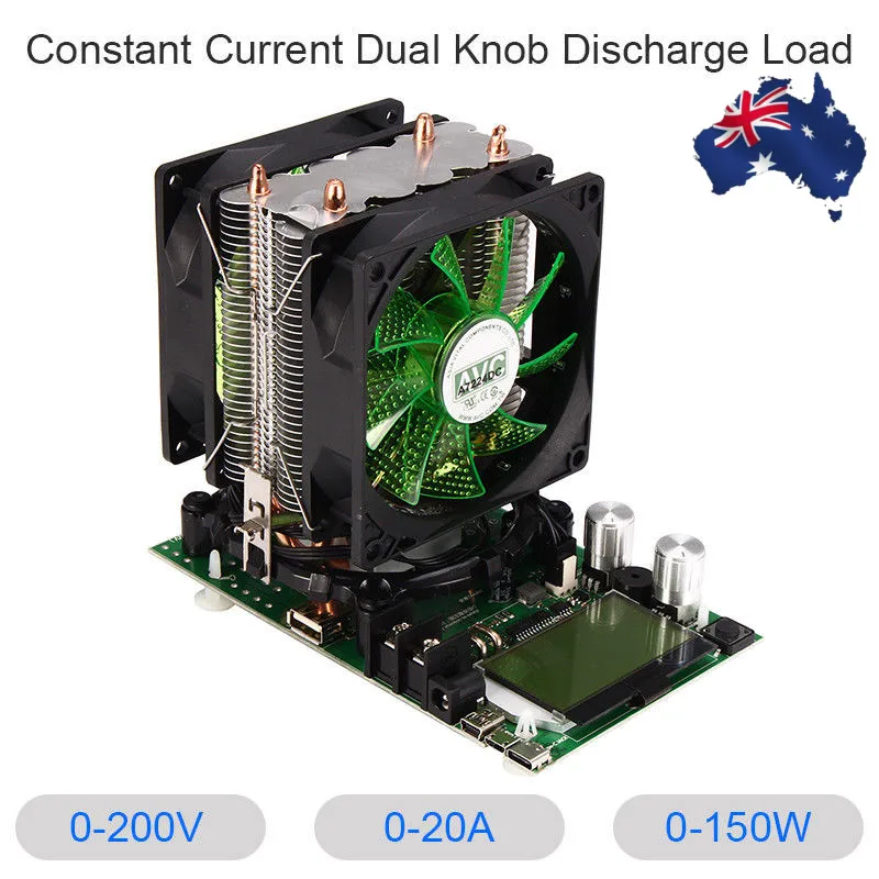 20A 180W Adjustable Constant Current Electronic Load Battery Tester Discharge Capacity Tester capacity teser indicator dc24V 48V
20A 180W Adjustable Constant Current Electronic Load Battery Tester Discharge Capacity Tester capacity teser indicator dc24V 48V