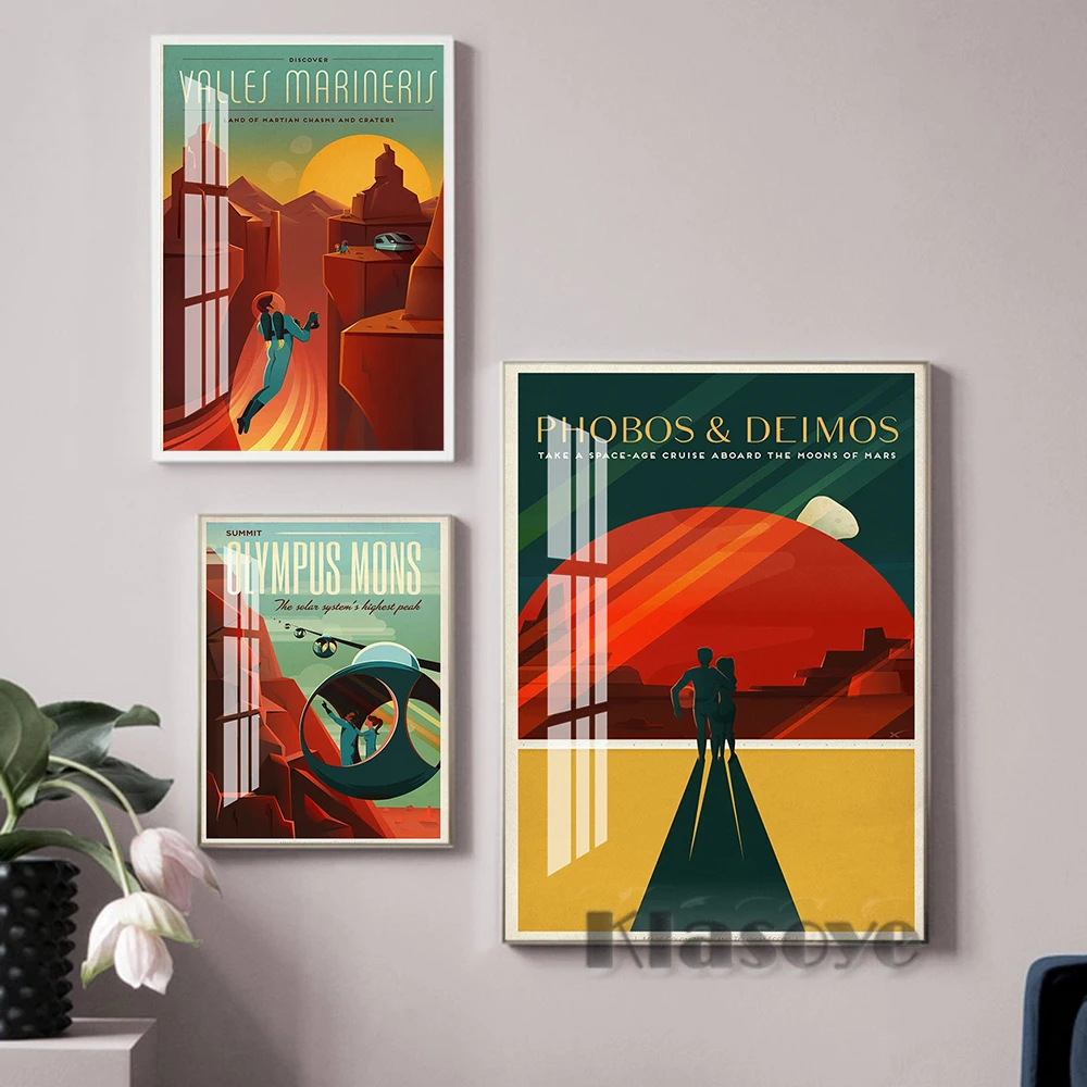 Mars Mons Canvas Prints Red Planet Poster Retro Futurism Space Art Tourism Advertising Wall Stickers Travel Picture Home Decor
Mars Mons Canvas Prints Red Planet Poster Retro Futurism Space Art Tourism Advertising Wall Stickers Travel Picture Home Decor