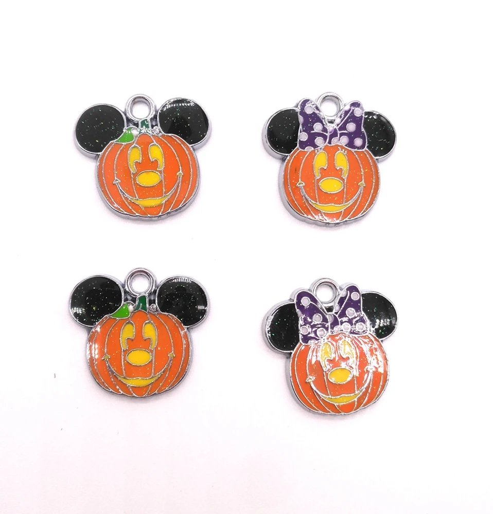 30pcs Cartoon Halloween pumpkin mickey head DIY Metal Charm Pendants Jewelry Making T29
30pcs Cartoon Halloween pumpkin mickey head DIY Metal Charm Pendants Jewelry Making T29