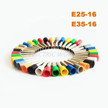 E25-16 E35-16 Tube Insulated cord end terminals Cable Connector wire terminals Insulating Crimp wire Connector E10-18
E25-16 E35-16 Tube Insulated cord end terminals Cable Connector wire terminals Insulating Crimp wire Connector E10-18