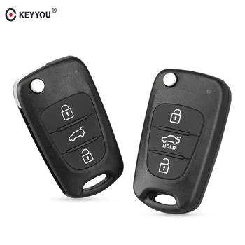 KEYYOU 3 Buttons Flip Folding Remote Fob Case Cover With Hold Button pad Car Key Shell For Hyundai I30 IX35 Accent For Kia K2 K5
KEYYOU 3 Buttons Flip Folding Remote Fob Case Cover With Hold Button pad Car Key Shell For Hyundai I30 IX35 Accent For Kia K2 K5