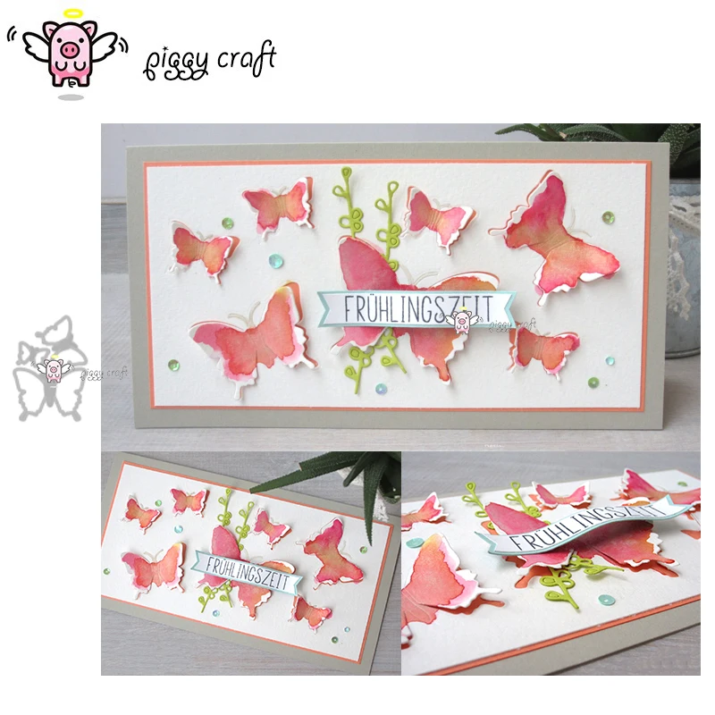 Piggy Craft metal cutting dies cut die mold 3D Butterfly decoration Scrapbook paper craft knife mould blade punch stencils dies
Piggy Craft metal cutting dies cut die mold 3D Butterfly decoration Scrapbook paper craft knife mould blade punch stencils dies