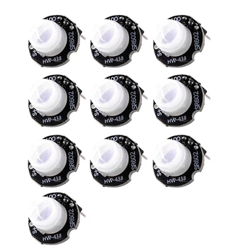 10Pcs X SR602 Miniature Human Body Infrared Sensor Module Pyroelectric Probe Inductive Switch Sensor
10Pcs X SR602 Miniature Human Body Infrared Sensor Module Pyroelectric Probe Inductive Switch Sensor