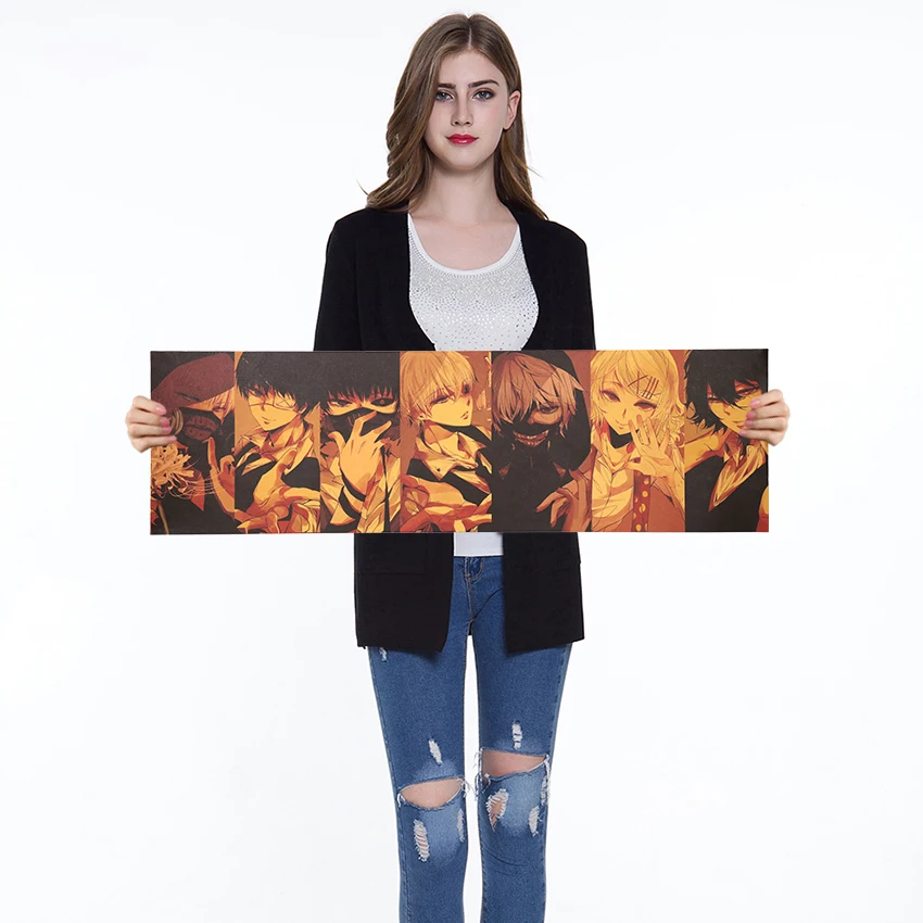 1PC Vintage Kraft Paper Poster Classic Anime Tokyo Ghoul Poster Wall Sticker Children'S Room Bar Cafe Decorated Wall Sticker
1PC Vintage Kraft Paper Poster Classic Anime Tokyo Ghoul Poster Wall Sticker Children'S Room Bar Cafe Decorated Wall Sticker