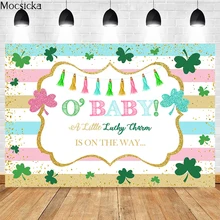 Mocsicka Oh Baby Photography Background Clover Decoration Props Baby Shower Child Portrait Studio Photo Backdrop Banner
Mocsicka Oh Baby Photography Background Clover Decoration Props Baby Shower Child Portrait Studio Photo Backdrop Banner