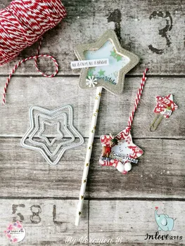 InLoveArts Star Layer Frame Dies for Card Making Metal Cutting Dies Scrapbooking Craft Dies Stencil Die Cut
InLoveArts Star Layer Frame Dies for Card Making Metal Cutting Dies Scrapbooking Craft Dies Stencil Die Cut