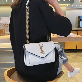 Small bag female 2020 new fashion chain small square bag Korean shoulder bag Messenger bag 
Small bag female 2020 new fashion chain small square bag Korean shoulder bag Messenger bag