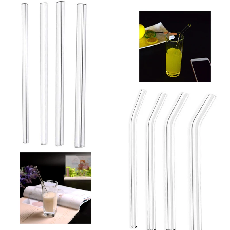 Glass Straw 20cm 1pcs Reusable Glass Drinking Straws With Brush Eco Friendly Glass Straws For Smoothies Cocktails
Glass Straw 20cm 1pcs Reusable Glass Drinking Straws With Brush Eco Friendly Glass Straws For Smoothies Cocktails