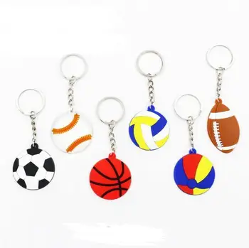 Pvc Key Chain Football Baseball Basketball Volleyball Keys Ring Lovely Portable Buckle with Different Styles Wholesale
Pvc Key Chain Football Baseball Basketball Volleyball Keys Ring Lovely Portable Buckle with Different Styles Wholesale