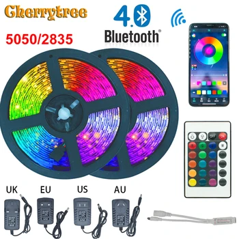 Led Strip Lights RGB 5050 2835 Waterproof Led Lights 5M/10M Bluetooth APP Remote Control neon signs room lights decor outdoor
Led Strip Lights RGB 5050 2835 Waterproof Led Lights 5M/10M Bluetooth APP Remote Control neon signs room lights decor outdoor