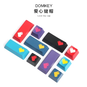1 set Love heart pixel key cap ABS double shot process ESC + Enter keycaps for mechanical keyboard Cherry OEM DSA SA profile
1 set Love heart pixel key cap ABS double shot process ESC + Enter keycaps for mechanical keyboard Cherry OEM DSA SA profile