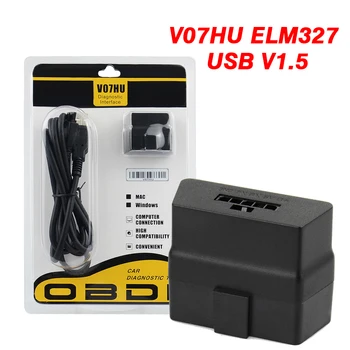 2019 V07HU USB ELM327 PIC18F25K80 + FT232RL OBD2 Diagnostic Scanner V07HU ELM 327 V1.5 USB RS232 Port For OBDII Protocols Cars
2019 V07HU USB ELM327 PIC18F25K80 + FT232RL OBD2 Diagnostic Scanner V07HU ELM 327 V1.5 USB RS232 Port For OBDII Protocols Cars