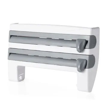 Multifunction Film Storage Rack Nail Free Plastic Refrigerator Cling Film Storage Rack Shelf Wall Hanging Kitchen 39x24x10cm WWO
Multifunction Film Storage Rack Nail Free Plastic Refrigerator Cling Film Storage Rack Shelf Wall Hanging Kitchen 39x24x10cm WWO