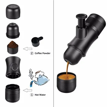 Mini Capsules Handheld Coffee Machine Portable Pressure Espresso Coffee Maker For Home Office Travel Manual Coffee Maker
Mini Capsules Handheld Coffee Machine Portable Pressure Espresso Coffee Maker For Home Office Travel Manual Coffee Maker