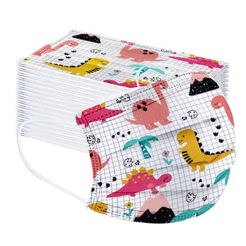 50/100pc Children's Mask Disposable Face Mask Dinosaur Space Rainbow Lion Pattern Masks 3ply Ear Loop Mouth Mask mascarilla
50/100pc Children's Mask Disposable Face Mask Dinosaur Space Rainbow Lion Pattern Masks 3ply Ear Loop Mouth Mask mascarilla