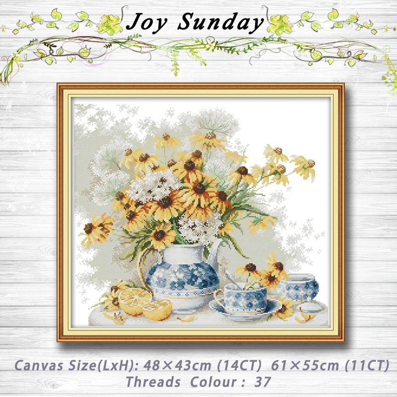 Daisies and blue and white porcelain decor Patterns 14CT 11CT Counted Cross Stitch Sets embroidery set Needlework kit Home decor
Daisies and blue and white porcelain decor Patterns 14CT 11CT Counted Cross Stitch Sets embroidery set Needlework kit Home decor