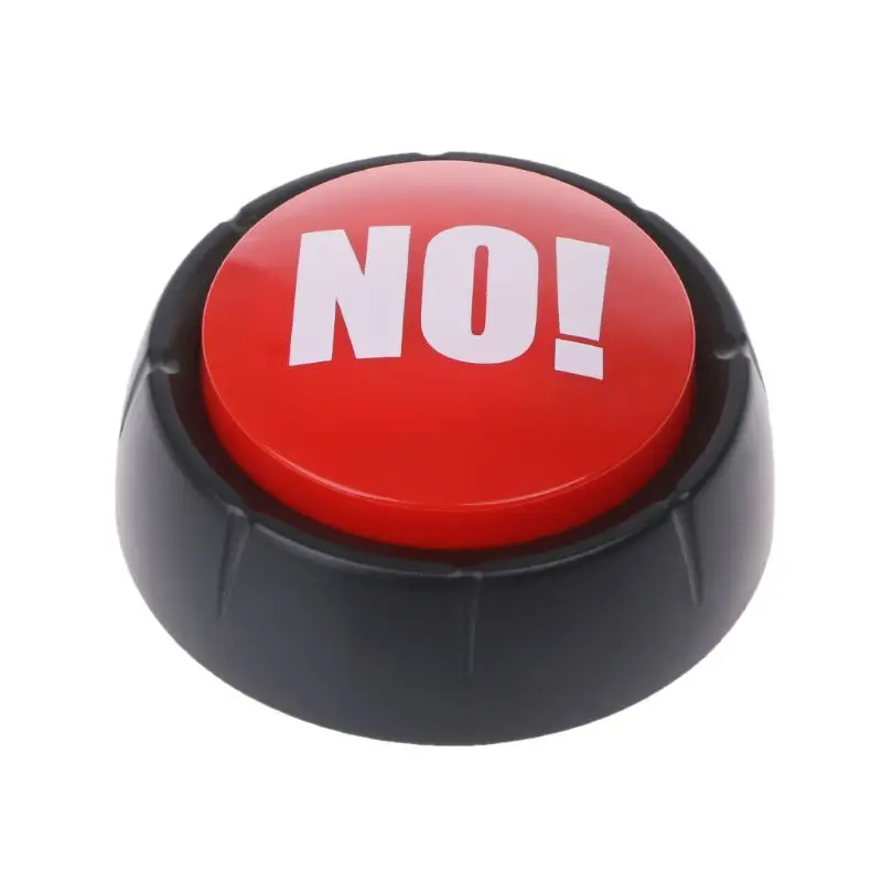 Novelty Big Red NO Button No Sound Button Desktop Sound Toy Great For Parents Co-Workers Gag Joke
Novelty Big Red NO Button No Sound Button Desktop Sound Toy Great For Parents Co-Workers Gag Joke