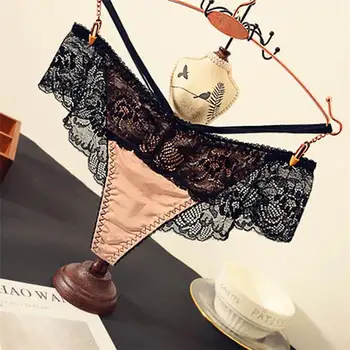 Sexy Lace Thong Women Panties Sexy Low Waist Briefs Comfortable Cotton Panties Panty Casual Womens Underpants Underwear 2020 Hot
Sexy Lace Thong Women Panties Sexy Low Waist Briefs Comfortable Cotton Panties Panty Casual Womens Underpants Underwear 2020 Hot