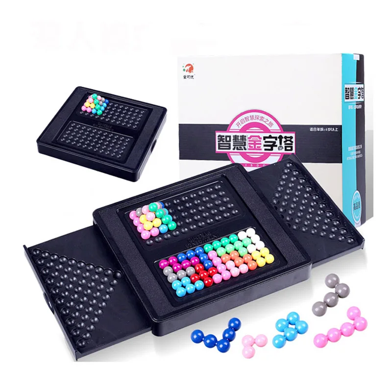 1384 Challenge Pyramid Wisdom Bead Kid Puzzle Brain Thinking Games Developing Toys For Children 2 Player Table Desktop Battle
1384 Challenge Pyramid Wisdom Bead Kid Puzzle Brain Thinking Games Developing Toys For Children 2 Player Table Desktop Battle