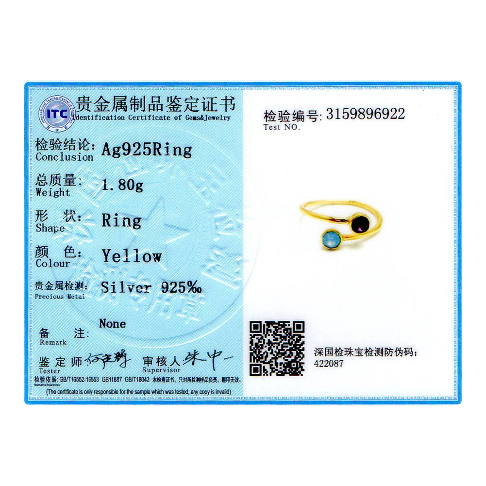 SILVERHOO 925 Sterling Silver Rings For Women Adjustable Opening Romantic Color Austria Crystal Female Wedding Ring Jewelry SILVERHOO 925 Sterling Silver Rings For Women Adjustable Opening Romantic Color Austria Crystal Female Wedding Ring Jewelry