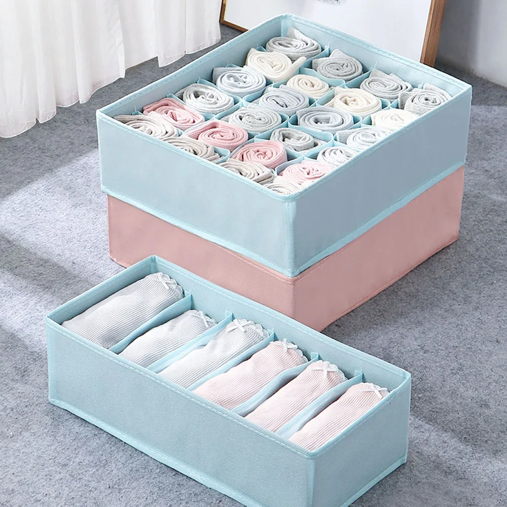 3 шт./компл. супер практичный модный домашний складной органайзер для хранения бюстгальтеров и нижнего белья шкаф ящик разделитель коробка для хранения из нетканого материала 
3 шт./компл. супер практичный модный домашний складной органайзер для хранения бюстгальтеров и нижнего белья шкаф ящик разделитель коробка для хранения из нетканого материала