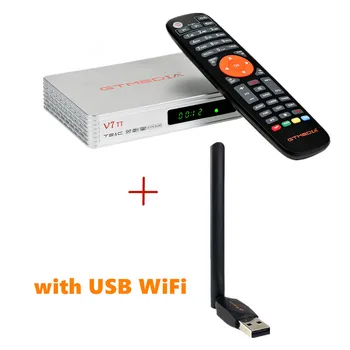GTMEDIA v7 TT Satellite TV Receiver Digital Wifi tv box DVB-T2 DVB-S Receiver 1 year cccam 7 line free Spain France Brazil Chile
GTMEDIA v7 TT Satellite TV Receiver Digital Wifi tv box DVB-T2 DVB-S Receiver 1 year cccam 7 line free Spain France Brazil Chile