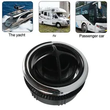 75MM Hole Spherical Rotating Vent Air Outlet Round Φ87mm Accessories For RV Bus A/C Air Conditioner Strong And Durable Parts
75MM Hole Spherical Rotating Vent Air Outlet Round Φ87mm Accessories For RV Bus A/C Air Conditioner Strong And Durable Parts