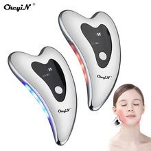 CkeyiN Electric Face Guasha Massager Heated Vibrating Scraper Deep Muscle Fascia Massage Vibration Hot Compress Therapy Tool
CkeyiN Electric Face Guasha Massager Heated Vibrating Scraper Deep Muscle Fascia Massage Vibration Hot Compress Therapy Tool