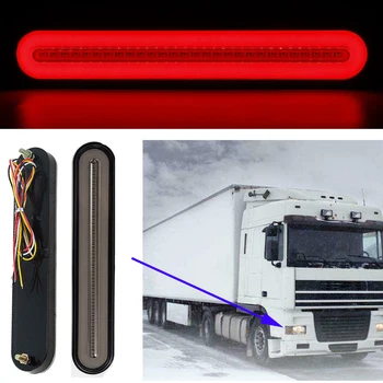 Flowing Trailer Truck PC+ABS 2835 SMD 12-24V IP67 Replacement LED Tail light Bright Turn Signal Rear Practical Accessories
Flowing Trailer Truck PC+ABS 2835 SMD 12-24V IP67 Replacement LED Tail light Bright Turn Signal Rear Practical Accessories
