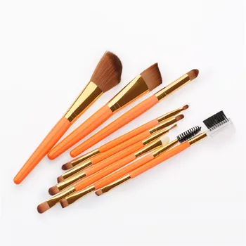 9pcs MakeUp Brushes Set Orange wooden handle for Foundation Concealer Highlighter Powder Blusher Eyeshadow Brush kit TM042
9pcs MakeUp Brushes Set Orange wooden handle for Foundation Concealer Highlighter Powder Blusher Eyeshadow Brush kit TM042