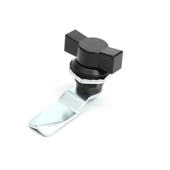 Zinc Alloy Cam Lock Safety Steel Equipment Cabinet Lock with Handle Black Industrial Distribution Box Mailbox Cam Lock MS714-2
Zinc Alloy Cam Lock Safety Steel Equipment Cabinet Lock with Handle Black Industrial Distribution Box Mailbox Cam Lock MS714-2