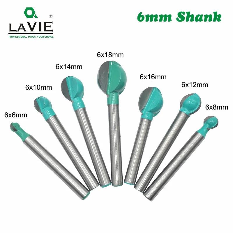 4pcs 5pcs 6mm Shank Ball Nose Round Carving Bit Router Bit for Wood Cove CNC Milling Bit Radius Core Tungsten Carbide 
4pcs 5pcs 6mm Shank Ball Nose Round Carving Bit Router Bit for Wood Cove CNC Milling Bit Radius Core Tungsten Carbide