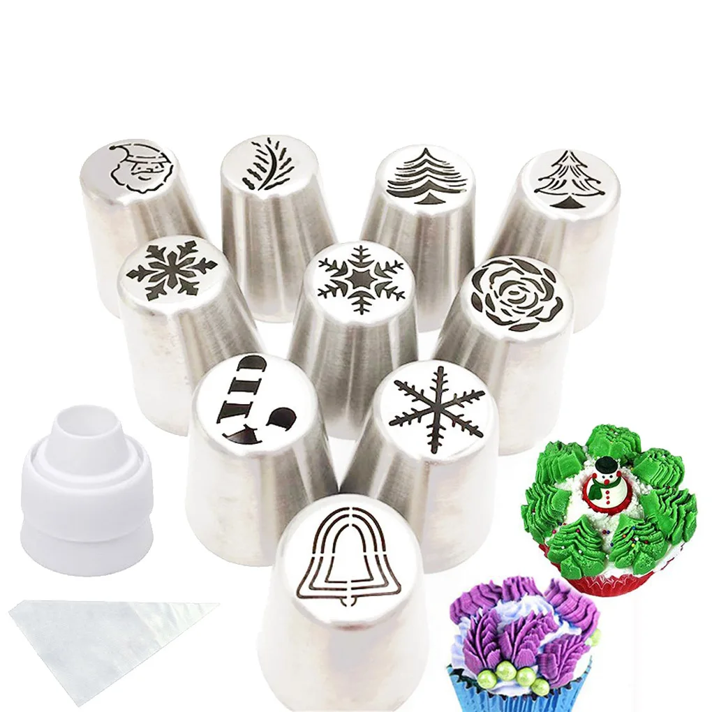 41PCS/17PCS Set Russian Piping Tips Dessert Pastry Cream Icing Piping Nozzles Baking Decoration Tool Kit Cake Tips
41PCS/17PCS Set Russian Piping Tips Dessert Pastry Cream Icing Piping Nozzles Baking Decoration Tool Kit Cake Tips