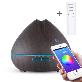 550ML APP Control Essential Oil Aroma Diffuser With Wood Grain Ultrasonic Air Humidifier 7 Color LED Lights For Home Office
550ML APP Control Essential Oil Aroma Diffuser With Wood Grain Ultrasonic Air Humidifier 7 Color LED Lights For Home Office