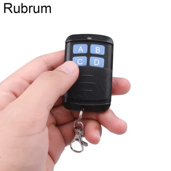 Rubrum RF 433 MHz Remote Control Learning Code 1527 EV1527 For Gate Garage Door Controller Alarm Key 433mhz Included Battery
Rubrum RF 433 MHz Remote Control Learning Code 1527 EV1527 For Gate Garage Door Controller Alarm Key 433mhz Included Battery
