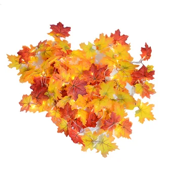 20 LED Fall Maple Leaves Fairy String Light Autumn Leaf Lamp Garland Decoration For Windows, Floors, Ceilings, Grass
20 LED Fall Maple Leaves Fairy String Light Autumn Leaf Lamp Garland Decoration For Windows, Floors, Ceilings, Grass