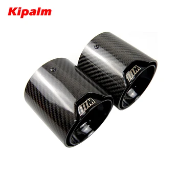 4 Pieces Carbon Fiber Exhaut tips Fit for BMW M5 F90 Carbon Fiber Exhaust tips with black inner pipe and glossy carbon cover
4 Pieces Carbon Fiber Exhaut tips Fit for BMW M5 F90 Carbon Fiber Exhaust tips with black inner pipe and glossy carbon cover