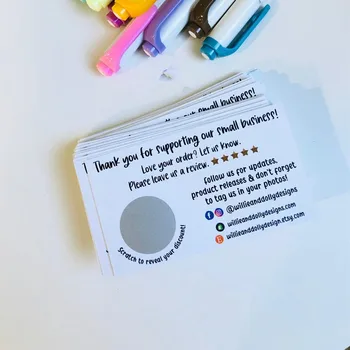 Personalized Social Media Cards, Thank You Scratch Off Cards, Custom Business Name Cards , Thank You Scratch Off Cards
Personalized Social Media Cards, Thank You Scratch Off Cards, Custom Business Name Cards , Thank You Scratch Off Cards