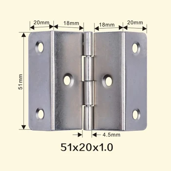 Freeshipping 51*20*1mm Iron Metal Hinge Sewing Machine Folding Table Furniture Flip Tray Hinges Big Door Hinges
Freeshipping 51*20*1mm Iron Metal Hinge Sewing Machine Folding Table Furniture Flip Tray Hinges Big Door Hinges