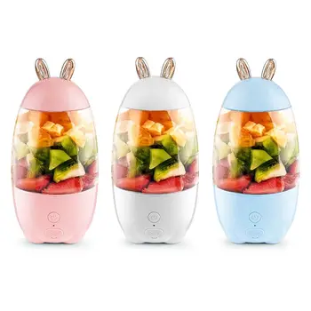 330ml Portable Mini USB Rechargeable Electric Juicer Bottle Cup Fruit Blender Mixer Rabbit Shape Extractor U1JE
330ml Portable Mini USB Rechargeable Electric Juicer Bottle Cup Fruit Blender Mixer Rabbit Shape Extractor U1JE