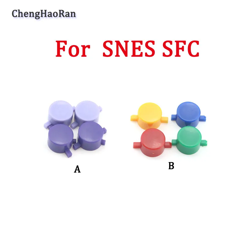 

ChengHaoRan For Nintend SNES SFC handle maintenance DIY accessories SNES handle button ABXY key set