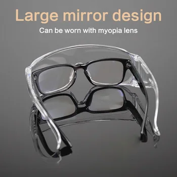 Goggles Anti-UV Anti-Splashing Anti-DustProtection Eyes Transparent Glasses Eye Protector Eyewear Convenient Outdoor New
Goggles Anti-UV Anti-Splashing Anti-DustProtection Eyes Transparent Glasses Eye Protector Eyewear Convenient Outdoor New