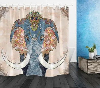 Mandala Flower Elephant Shower Curtain Bathroom Waterproof Fabric Hooks
Mandala Flower Elephant Shower Curtain Bathroom Waterproof Fabric Hooks