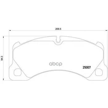 Brake disc pads set Cayenne Macan Panamera Touareg (7p5) is transmitted. Textar art. 2500701
Brake disc pads set Cayenne Macan Panamera Touareg (7p5) is transmitted. Textar art. 2500701
