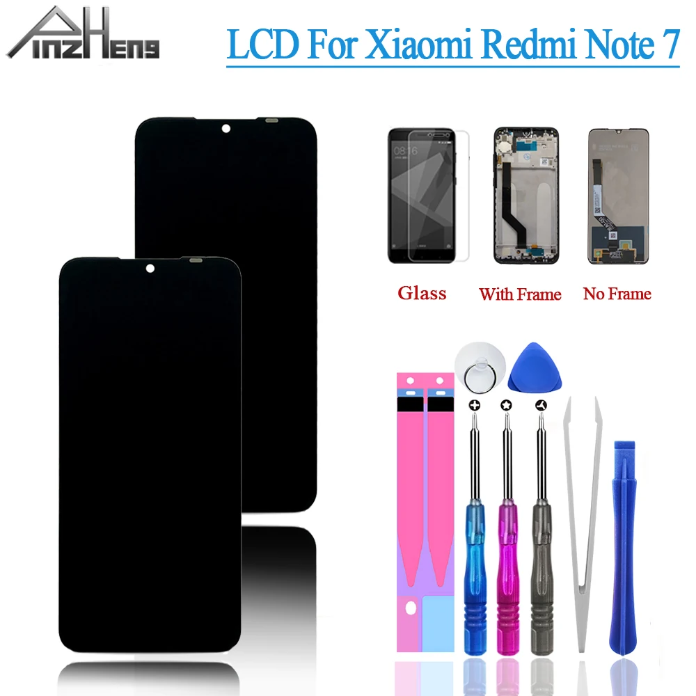 PINZHENG AAAA Quality LCD Display For Xiaomi Redmi Note 7 Display Screen Digitizer Assembly LCD For Redmi Note7 Pro With Frame
PINZHENG AAAA Quality LCD Display For Xiaomi Redmi Note 7 Display Screen Digitizer Assembly LCD For Redmi Note7 Pro With Frame