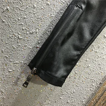 Faux Leather Pants Women Autumn New High-Waist Lace-up Personality-Zip Women's Stretch Pencil Pants Women's Trousers Nancylim
Faux Leather Pants Women Autumn New High-Waist Lace-up Personality-Zip Women's Stretch Pencil Pants Women's Trousers Nancylim